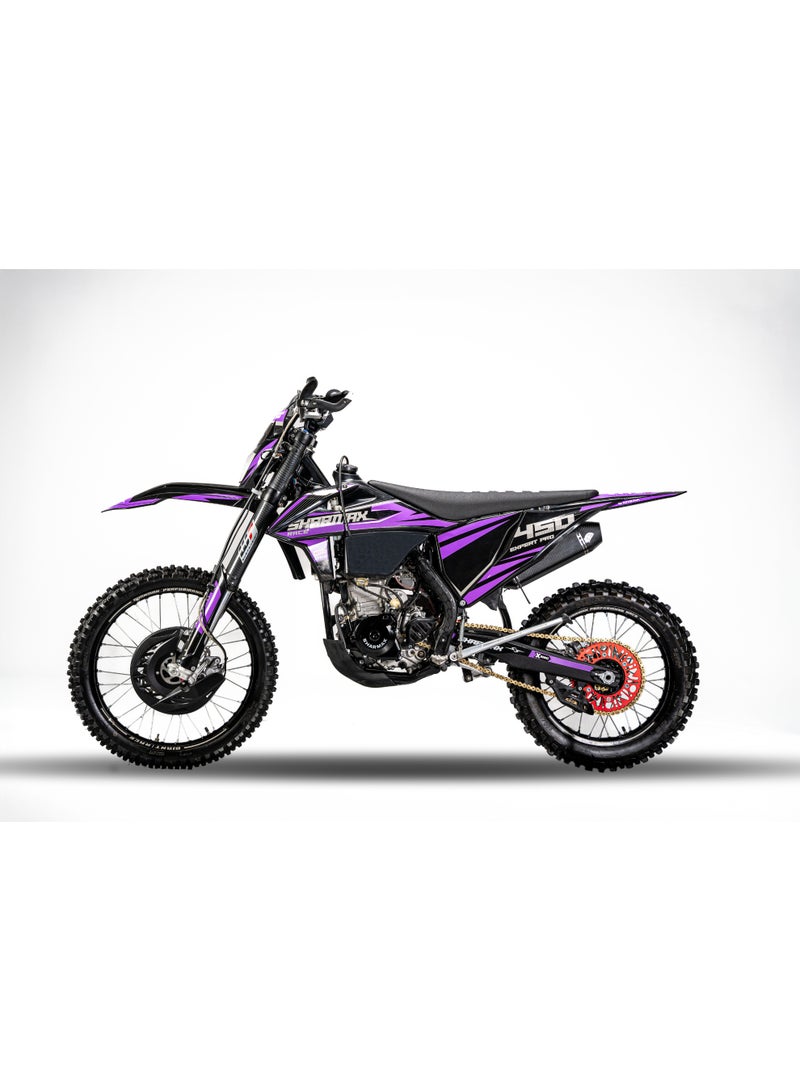 شارمكس شارماكس إكسبيرت برو RXP 450 – دراجة إندورو بسعة 449 سي سي، محرك رباعي الأشواط مبرد بالسائل، قوة 44 حصان، ناقل حركة 6 سرعات - Image 3